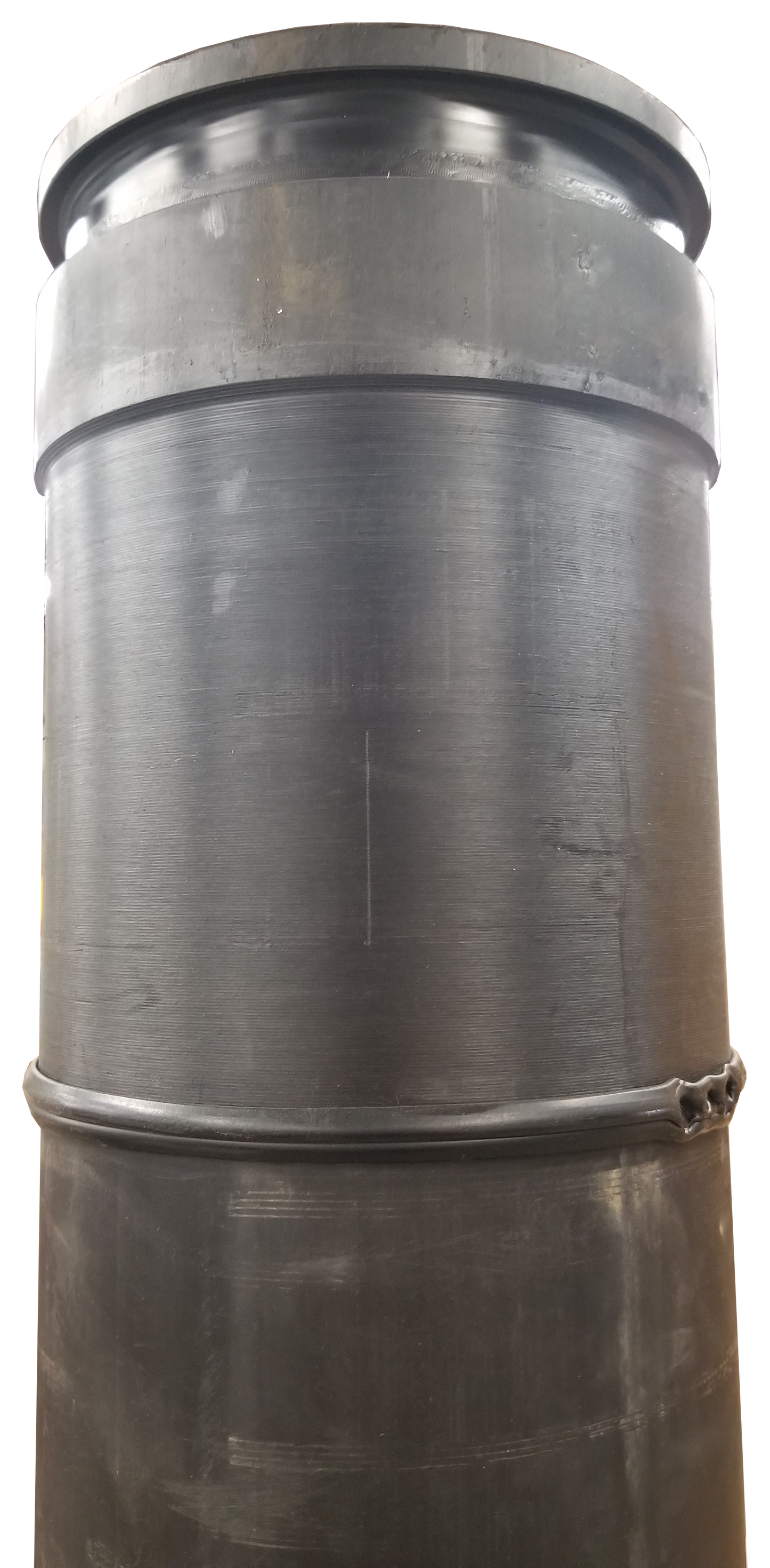 6IN X 6FT LONG HDPE EXTENSION TUBE WITH MALE X FEMALE BUSH HOGS